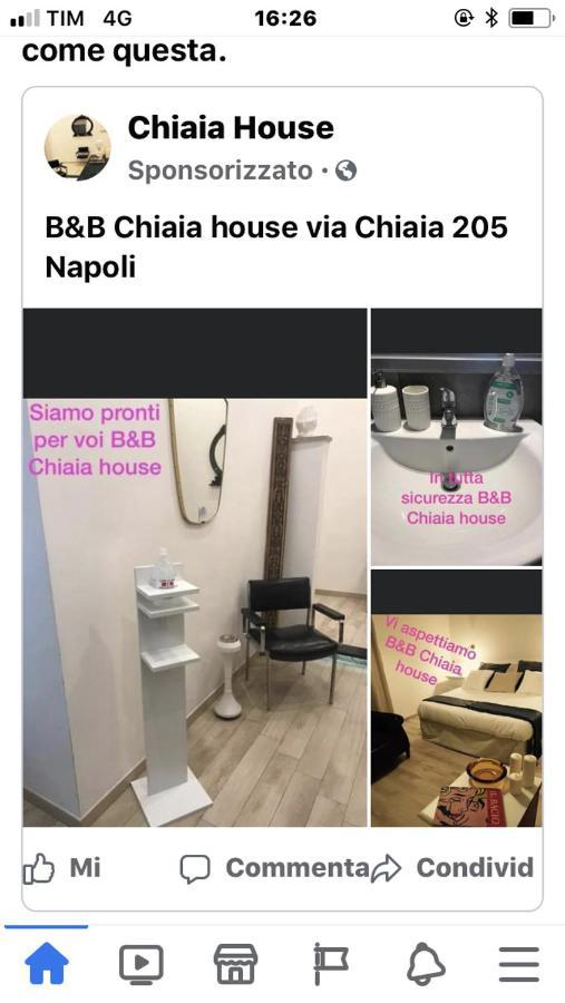Chiaia House Bed & Breakfast Napoli Exterior foto